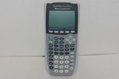 Texas Instruments Ti-84 Plus Silver Edition Graphing Calculator NO COVER TESTED