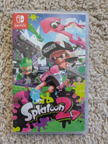 Splatoon 2 Nintendo Switch – Alternate Cover Art – CIB Tested Working