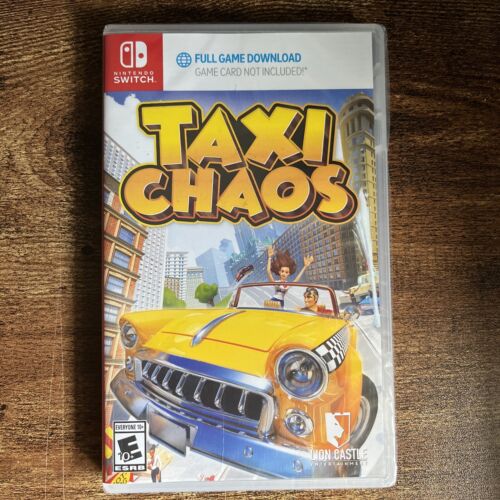 Taxi Chaos (Code in A Box) – Nintendo Switch – Fast Shipping!