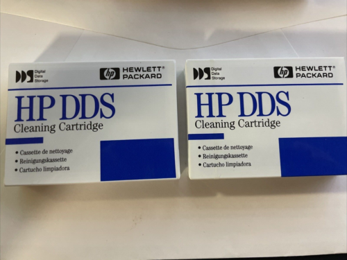 Digital Data Storage HP DDS Cleaning Cartridge Hewlett Packard Includes TWO NEW