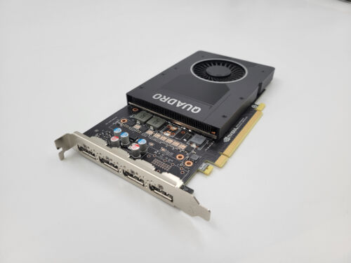 Nvidia Quadro P2200 5GB GDDR5X PCIe 4xDisplay Port Graphics Card Dell PN:0PX8M5