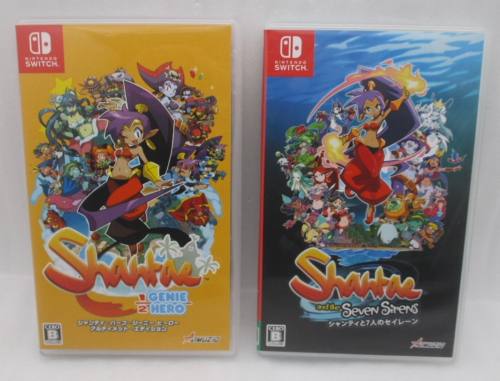 Nintendo Switch Shantae 1/2 GENIE HERO ULTIMATE EDITION & the Seven Sirens 2Game