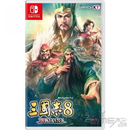 NEW Switch Romance Of The Three Kingdoms 8 Remake (HK, Chinese) + DLC