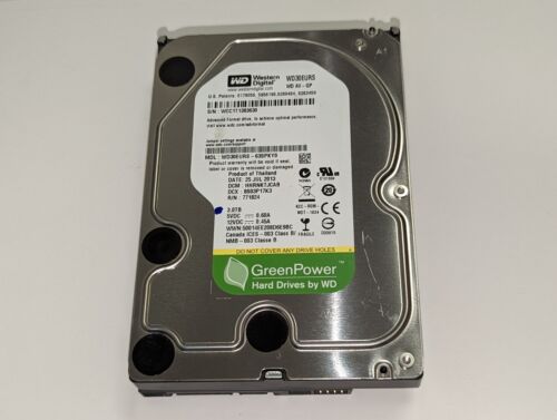 Western Digital 3TB WD AV-GP 3.5″ SATA Internal Desktop Hard Drive WD30EURS HDD