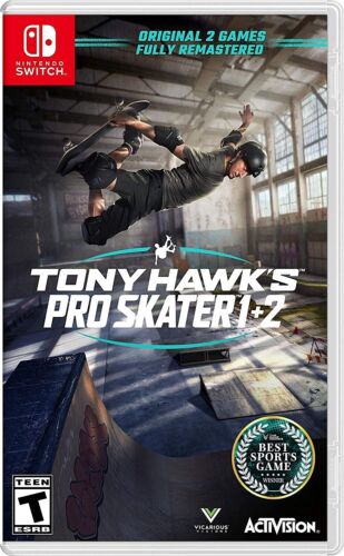 Tony Hawk Pro Skater 1+2 Nintendo Switch Standard Edition NEW EXPEDITED SHIPPING