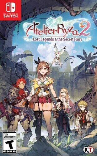 Atelier Ryza 2 Lost Legends the Secret Fairy Unopened SW Nintendo Switch Japan 5