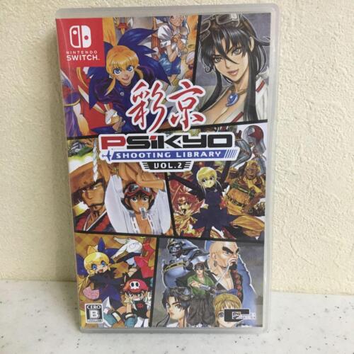 Psikyo Shooting Library Vol.2 Nintendo Switch CITY CONNECTION with Case Japan 30