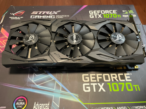 ASUS ROG STRIX GeForce GTX 1070 Ti A8G GAMING