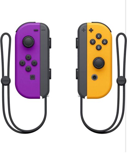 Nintendo Neon Purple/ Neon Orange Joy-Con (L-R) – Switch