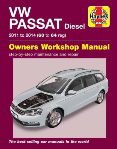 Volkswagen Passat Diesel (11-14) 60 to 64 Haynes Repair Manual: 2011-2014 by Joh