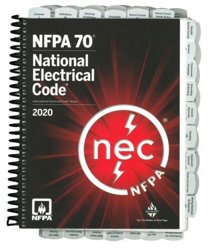 Highlighted and Tabbed – NFPA 70 – National Electrical Code 2020