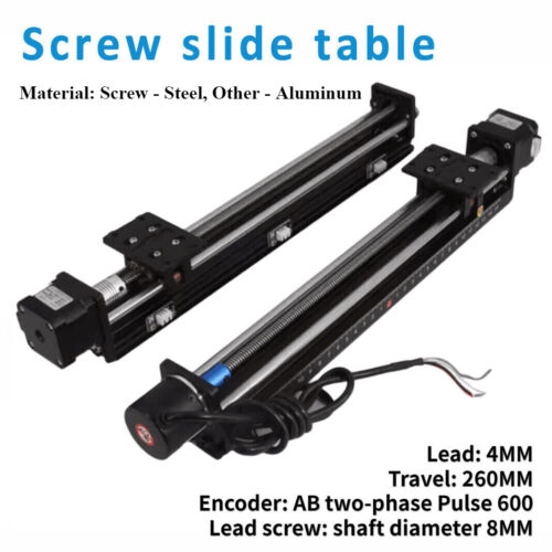 Stepper Motor Stroke Screw Guide Stage Rail Motion Slide Stage Linear Actuator