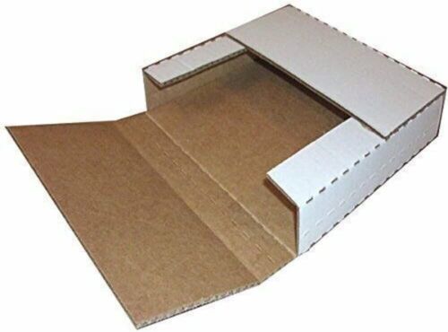 100 45 RPM 7″ Premium Record Mailers Book Box Boxes Variable Depth Mailer