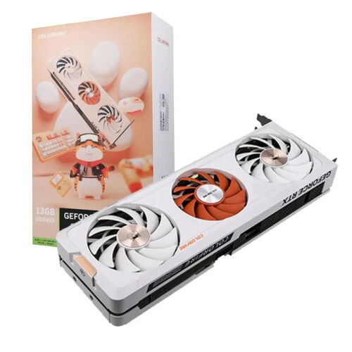 COLORFIRE GeForce RTX 4070 SUPER meow 12GB GDDR6 Graphics Card GPU For Gaming