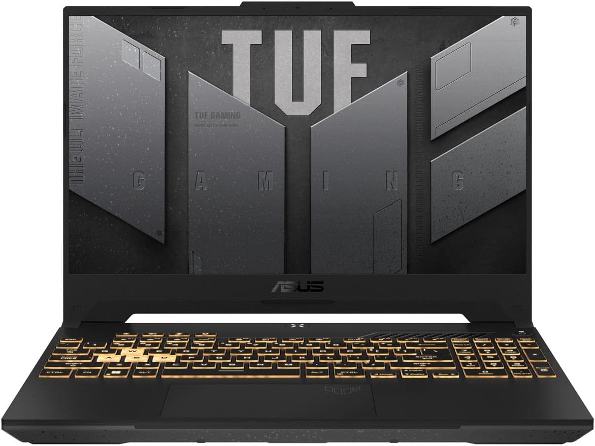 ASUS TUF Gaming F17 (2024) Gaming Laptop, 17.3” FHD 144Hz IPS-Level Display, NVIDIA® GeForce RTX 3050, Intel® Core i5-12500H, 8GB DDR4, 1TB PCIe Gen3 SSD, Wi-Fi 6, Windows 11, FX707ZC-ES52