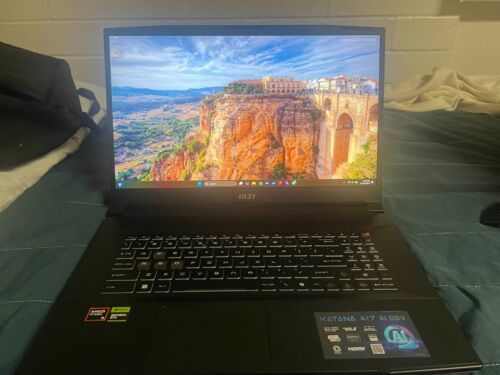 MSI Katana AI 17.3” 240Hz B8VG-879US Ryzen 9 RTX 4070 64GB RAM 2TB SSD Laptop