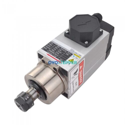 1.5KW / 2.2KW 220V CNC Air Cooled Spindle Motor 18000RPM VFD AC Spindle Motor