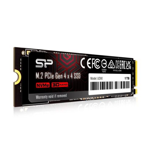 Silicon Power 1TB UD90 NVMe 4.0 Gen4 PCIe M.2 SSD R/W up to 5,000/4,800 MB/s …