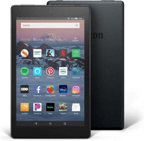 Amazon Fire HD 8 8th Gen (2018) 8″ 16GB Black WiFi Alexa Fire – Very Good