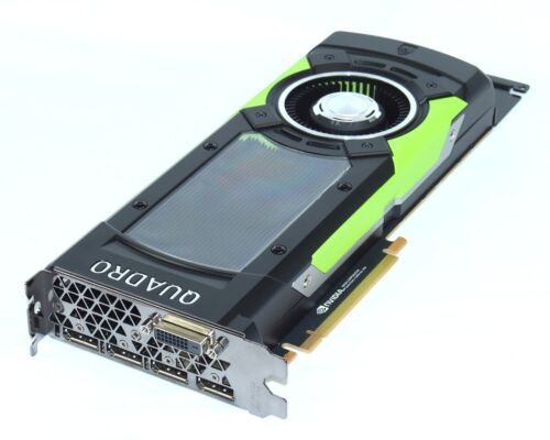 Dell 5DF1J Nvidia Quadro GP100 16GB HBM2 Graphics Accelerator x4 DP, DVI-D