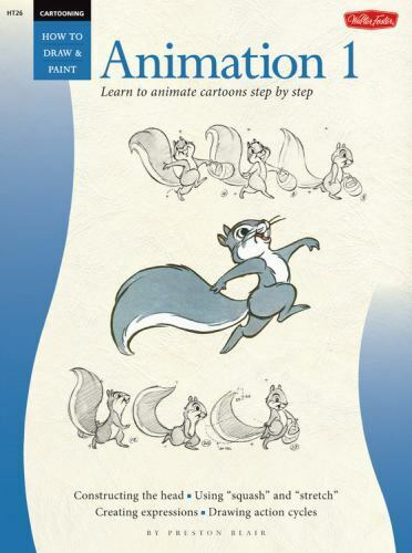 Animation 1: Learn to Animate Cartoons Step by Step (Cartooning, Book 1) – GOOD