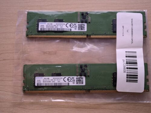 Samsung 16GB 2x8GB DDR5 PC5-38400R DIMM Memory – M323R1GB4BB0