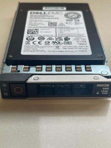 Dell 960GB 12Gbps vSAS RI eTLC 2.5 SSD SED XS960SE70134 (P/N 2XA276-150)