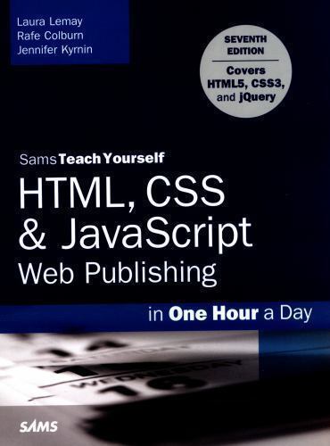 In Easy Steps books For Web Design, HTML5, CSS3, Javascript, Jquery,PHP, Android