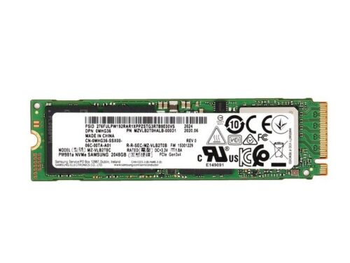 Dell MHG36 Samsung PM981A Series MZVLB2T0HALB Solid State Drive