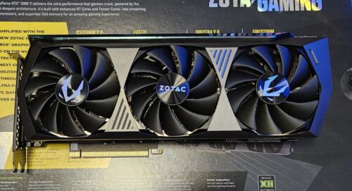 ZOTAC GAMING GeForce RTX 3080 Ti AMP Holo 12GB GDDR6X Graphics Card HOLOBLACK