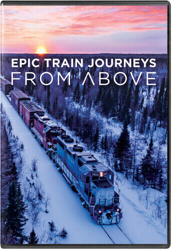 Epic Train Journeys From Above [New DVD]