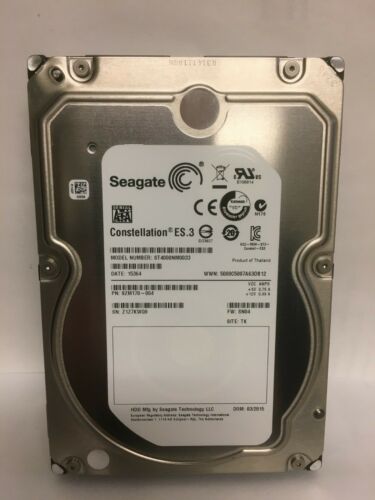 Seagate ES.3 ST4000NM0033 4TB 128MB 7200RPM 3.5″ SATA 6.0GB/s Enterprise HDD