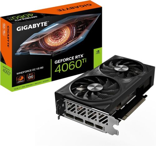 GIGABYTE NVIDIA GeForce RTX4060Ti Graphics Board GDDR6 8GB [Official Jap