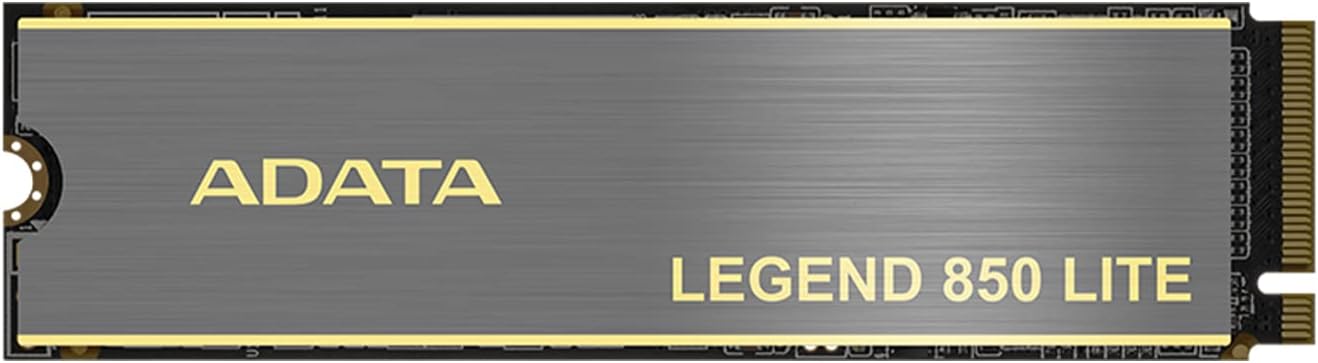 ADATA 2TB SSD Legend 850 LITE, NVMe PCIe Gen4 x 4 M.2 2280 Internal Solid State Drive, Speed up to 5,000MB/s, Storage for Gaming and PC Upgrades, High Endurance with 3D NAND