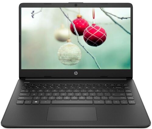 Newest HP 14” HD Laptop AMD 2-Core CPU 16GB RAM 64GB eMMC + 1TB SSD Win11 Black