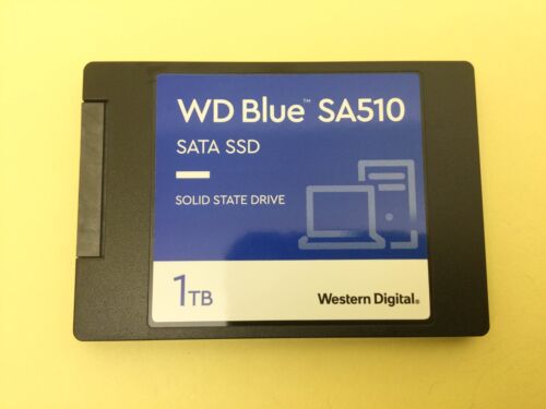 WD Blue SA510 1TB SATA 6Gb/s 2.5″ Internal Solid State Drive WDS100T3B0A