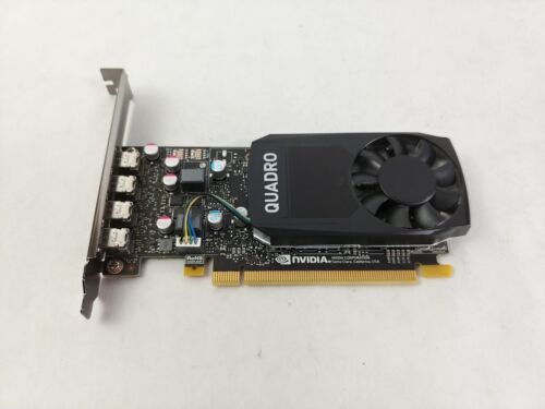 Lot of 2 Nvidia Quadro P600 2 GB GDDR5 PCI Express x16 Desktop Video Card