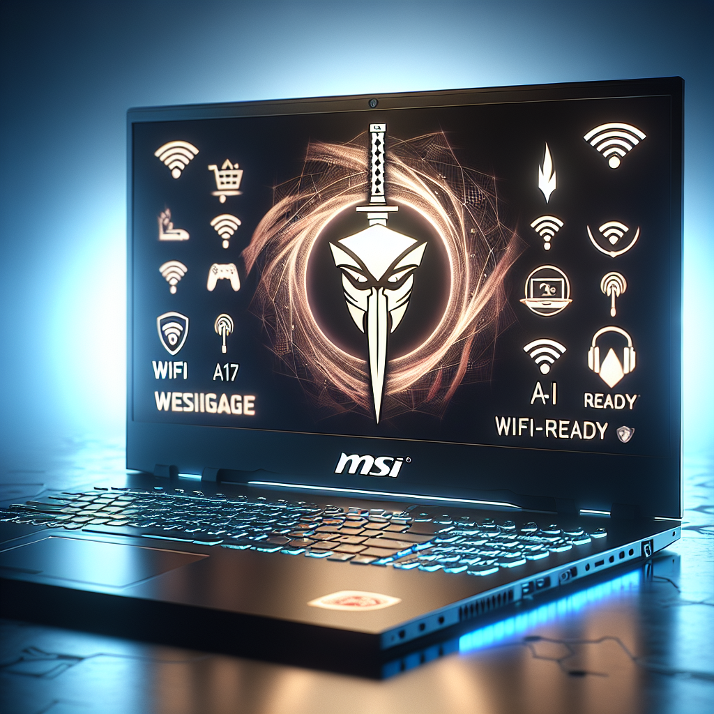 Maximize Your Connectivity with WiFi-Ready Technology on the MSI Katana A17 AI Gaming Laptop