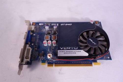 PNY Verto Geforce GT 240 1GB DDR3 PCle Video Card VCGGT2401D3XPB