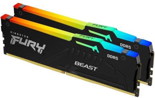 Kingston FURY Beast 32GB KIT (2X16GB) DDR5 5200 RGB KF552C40BBAK2-32 Intel XMP