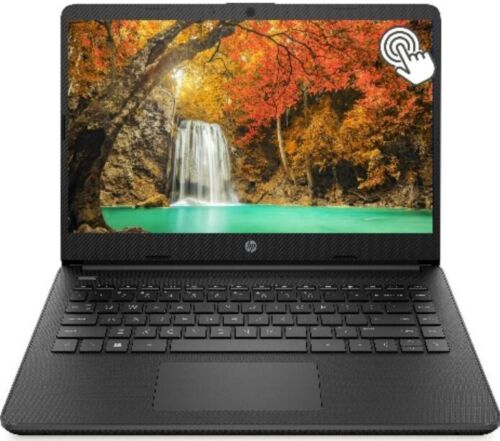 HP 14” Touch HD Laptop AMD 2-Core CPU 16GB RAM 64GB eMMC + 1TB SSD Win11 Black