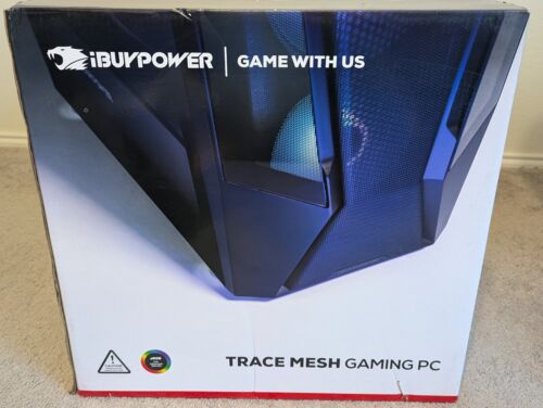 iBUYPOWER Trace 7 Mesh PC i7 14700F 32GB DDR5 – RTX 4060Ti 8GB – NVMe SSD 1TB