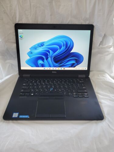 Dell Latitude E7470 i5-6300U 2.40GH 16GB DDR4 256GB SSD Blk, WIN 11 PRO