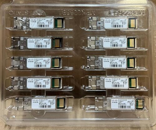 Cisco DS-SFP-FC16G-SW 850nm 16G SFP+ Transceiver Module  LOT OF 12