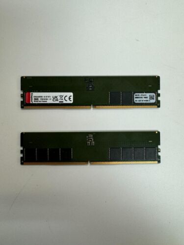 Kingston Technology ValueRAM KVR52U42BD8K2-64 memory module 64 GB 2 x 32 GB DDR5