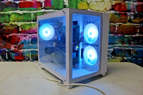 Custom RGB Gaming Desktop PC Intel Core i7 3.40 Quad 32 GB SSD Nvidia RTX 4060