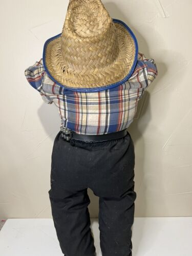 Vtg TIME OUT Little Cowboy 28″ Corner Dolls Hide & Seek Lee Jeans