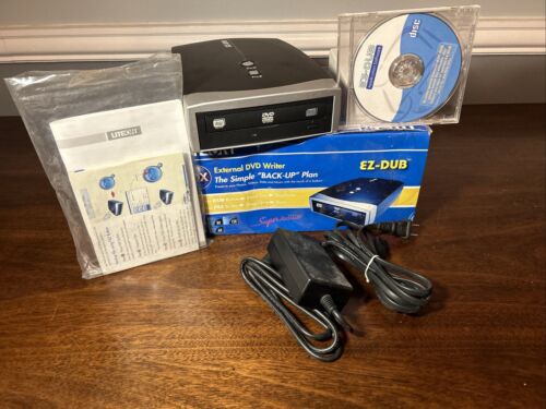 Lite-on 20x EX-Dub External Dvd Writer With Disc And Manual