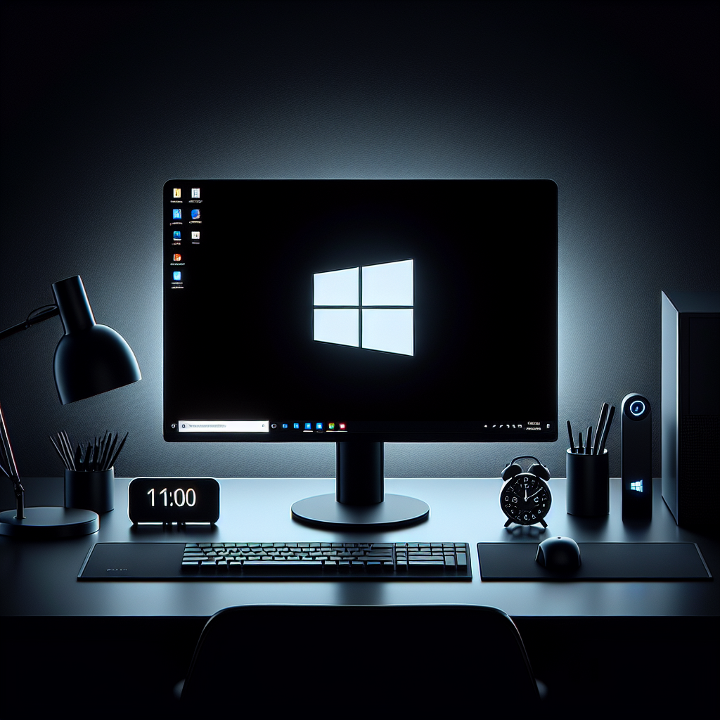 Enhancing Productivity with Windows 11’s Black Theme