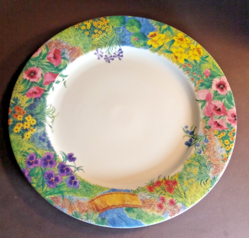 Nikko Secret Garden 12″ wide Round Chop Plate (Serving Platter)